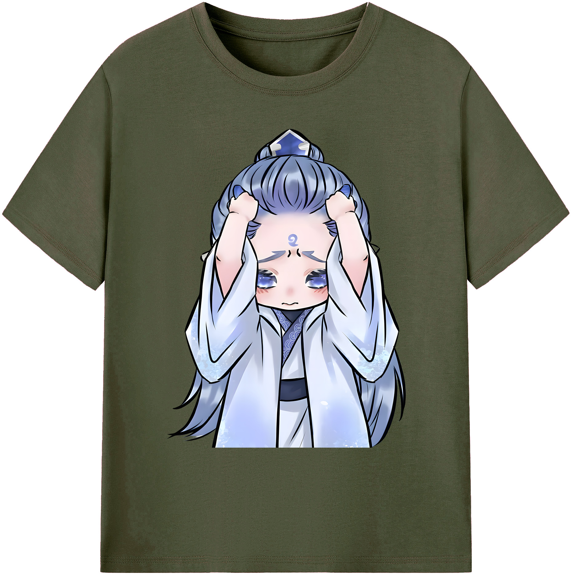 （画像用） Ne Zha 2 ナタ 魔童の大暴れ 綿100％ メンズ半袖Tシャツ｜肌触りやわらか＆通気性